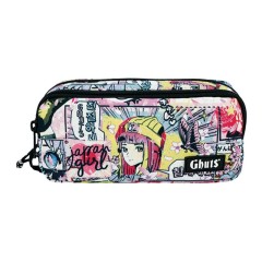 Ghuts Estojo Escolar Duplo GH128 P17 BD-Girl | Ref. 294.2312817