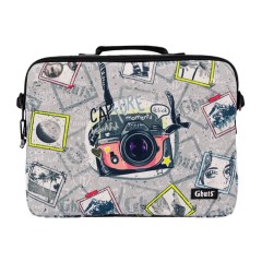 GHUTS Pasta Escolar GH183 P07 Memories 1832307, Modelo: Pasta Escolar, Tipo de Cor: Padrão, Cor: Memories