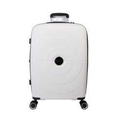 Benzi Mala de Viagem / Trolley Médio 65cm 4 Rodas BZ5711 Branca | Ref. 288.BZ5711BR-B