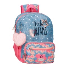 Mochila Pré-Escolar Adap. 28cm Enso LITTLE DREAMS Azul | Ref. 186.94922D1