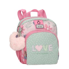 Mochila de Passeio 23Cm Enso LOVE ICE CREAM Rosa | Ref. 186.9562021