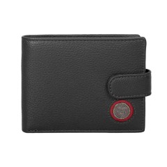 Carteira de Documentos c/ Presilha RFID BENFICA 1180 Preta | Ref. 254.SLB1180P