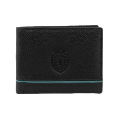 Carteira de Documentos para 6CC RFID SPORTING 3185 Preta | Ref. 254.SCP3185P