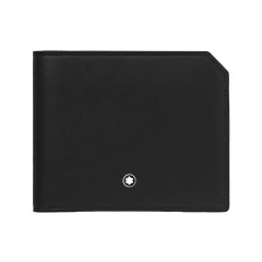Carteira c/ Porta-Moedas Montblanc MEISTERISTÜCK Selection Preta | Ref. 238.131247