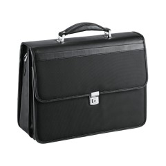 Pasta c/ Asa de Mão D&N 5668 Preta | Ref. 345.566801