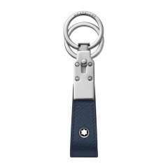Porta-Chaves Duplo Anel MONTBLANC Sartorial Azul Escuro | Ref. 238.131735