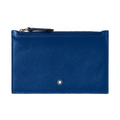 Porta-Cartões com fecho Montblanc MEISTERISTÜCK Azul Escuro | Ref. 238.130453