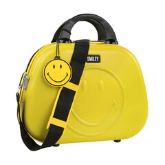 Necessaire Smiley Originals Amarelo/Preto | Ref. 237.18013502