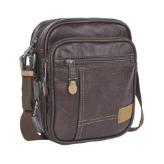 Bolsa de Tiracolo c/ Bolso Frontal Lois WARREN Castanha | Ref. 237.31731902
