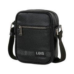 Bolsa de Tiracolo para Homem Lois GRANT Preta | Ref. 237.31021601