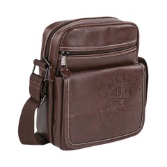 Bolsa de Tiracolo c/ Bolso Frontal Lois DESERT Castanha | Ref. 237.4022001