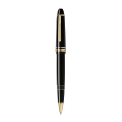 Rollerball MONTBLANC Meisterstück Revestida Ouro LeGrand Preta | Ref. 238.132454