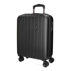 Mala de Cabine / Trolley 55cm 4 Rodas MOVOM Wood Preto | Ref. 186.5319461A