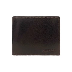 Carteira para Documentos c/ Porta-Moedas RFID DIPELLE 1801 Castanha | Ref. 254.DP1801C