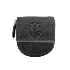 Porta Moedas Pata de Cavalo SPORTING 3197 Preto | Ref. 254.SCP3197P