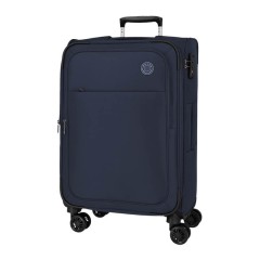 Mala de Viagem / Trolley Médio 66cm 4R Exp. MOVOM Atlanta Azul | Ref. 186.5318722