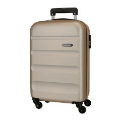 Mala de Cabine / Trolley 55cm 4 Rodas Exp. ROLL ROAD Flex Champanhe | Ref. 186.5848669