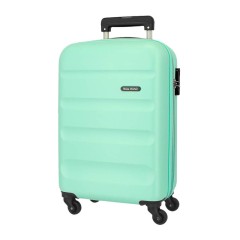 Mala de Cabine / Trolley 55cm 4 Rodas Exp. ROLL ROAD Flex Verde Água | Ref. 186.584866B