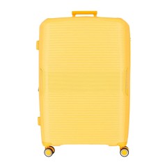 Mala de Viagem / Trolley Grande 78cm 4R Exp. MOVOM Inari Amarela | Ref. 186.5329329