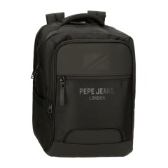 Mochila para Portátil 15.6” Adapt. 3C PEPE JEANS Bromley 24 Preta | Ref. 186.7062541