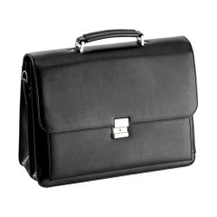 Pasta de Negócios c/ Asa de Mão D&N 5373 Preta | Ref. 345.537301