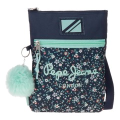 Bolsa de Tiracolo Plana PEPE JEANS Alenka Azul Marinho | Ref. 186.6715521