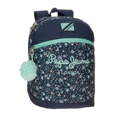 Mochila Casual 32Cm PEPE JEANS Alenka Azul Marinho | Ref. 186.6712121