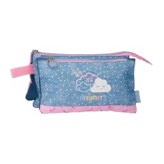 Estojo Escolar Triplo ENSO Dreamers Azul | Ref. 186.9694321