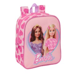 Mochila de Criança 27cm Adap. BARBIE Love Rosa | Ref. 248.612410232