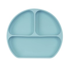 Prato de Silicone c/ Ventosa SAFTA Bear Blue | Ref. 248.822105923