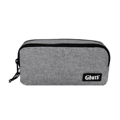 GHUTS Estojo Escolar Duplo GH128 L46 Silver Grey 1282446 | Ref. 294.2412846