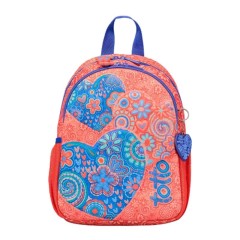 Mochila Infantil S 32Cm Brina TOTTO 1OY Vermelha | Ref. 330.MA04BRA00111OY