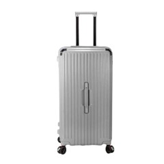 BENZI Mala de Viagem / Trolley Médio 63cm 5 Rodas BZ5790 Cinza | Ref. 288.BZ5790C-B