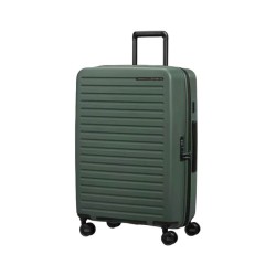 SAMSONITE Mala de Viagem / Trolley Médio 68cm 4R Exp. Restackd Verde | Ref. 92KO600304