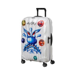 SAMSONITE Mala de Viagem / Trolley Média 69cm 4R C-Lite Kenny Scharf | Ref. 92CS270345
