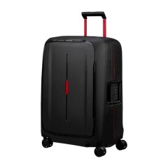 SAMSONITE Mala de Viagem / Trolley Média 69cm 4R Essens Preto / Vermelho | Ref. 92KM000218