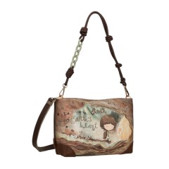 ANEKKE Mala de Ombro Core Castanha | Ref. 280.39801-233