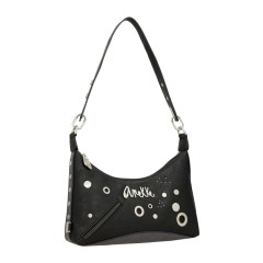 ANEKKE Mala de Ombro Core Crust Preta | Ref. 280.39891-461
