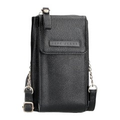 Carteira Bolsa e Porta Telemóvel PEPE JEANS Elia Preta | Ref. 186.7945331