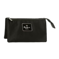 Necessaire Três Compartimentos PEPE JEANS Christine Preta | Ref. 186.7094343