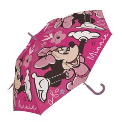 Guarda-Chuvas Comprido Aut. 48/8 85cm MINNIE Lilás | Ref. 319.WD16496L