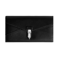 Carteira Compacta 12CC MONTBLANC Soft Continental Preta | Ref. 238.198735