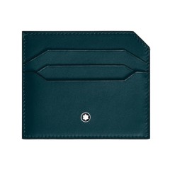Porta-Cartões 6CC MONTBLANC Meisterstück Selection Soft Dark Pool | Ref. 238.198755