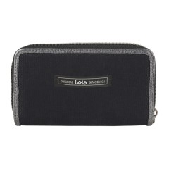 Carteira de Senhora RFID LOIS Lawrence Preta | Ref. 237.32421601