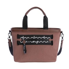 Mala de Mão c/ Tiracolo DON ALGODON Brescia 0QI7822051 Castanha | Ref. 278.0QI7822051