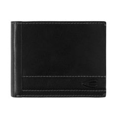 CAMEL ACTIVE Carteira Horizontal com Porta-Moedas Field Preta | Ref. 91.11288