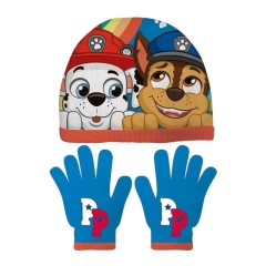 Conjunto de Gorro e Luvas Infantil 48/51 PAW PATROL Multicolor | Ref. 248.PW14827