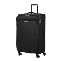 AMERICAN TOURISTER Mala de Viagem Grande 80cm 4R Coated Exp SummerRide Preta | Ref. X92ME710609