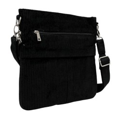 Bolsa de Tiracolo Grande PHYNÈS 8073342 Preta | Ref. 179.3342P