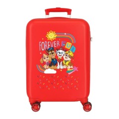 Mala de Cabine / Trolley 50cm 4R PAW PATROL Forever Fun Vermelha | Ref. 186.4521321